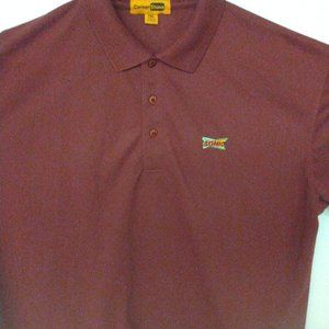 Sonic Drive-In Employee Uniform 4XL Polo Shirt Maroon Short Sleeves NEW